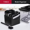 imageFullstar Allin1 Vegetable Chopper and Mandoline Slicer for Kitchen  Cheese Grater French Fry Cutter Cheese Slicer  Bonus Handheld Spiralizer Included 6 in 1 BlackWhiteStainless Steel