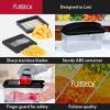 imageFullstar Allin1 Vegetable Chopper and Mandoline Slicer for Kitchen  Cheese Grater French Fry Cutter Cheese Slicer  Bonus Handheld Spiralizer Included 6 in 1 BlackWhiteBlack