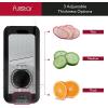 imageFullstar Allin1 Vegetable Chopper and Mandoline Slicer for Kitchen  Cheese Grater French Fry Cutter Cheese Slicer  Bonus Handheld Spiralizer Included 6 in 1 BlackWhiteStainless Steel