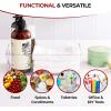 imageFullstar Fridge Organizer Set  4 Clear Storage Bins with Handles for Refrigerator and Freezer Organization