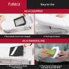 imageFullstar Mandoline Slicer for Kitchen  Vegetable Chopper Onion Potato Food Veggie Fruit Slicer and Cutter with Container Kitchen Gadgets ampamp Accessories Home Essentials 6in1 WhiteBlackFull White