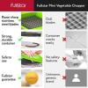 imageFullstar Mandoline Slicer for Kitchen  Vegetable Chopper Onion Potato Food Veggie Fruit Slicer and Cutter with Container Kitchen Gadgets ampamp Accessories Home Essentials 6in1 WhiteBlackGrayGreen