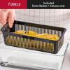imageFullstar Mandoline Slicer for Kitchen Fruit Cutter Cheese Grater Cucumber Slicer Food Cutter ampamp Kitchen Gadgets 7 in 1 White7 in 1
