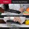 imageFullstar The Original Pro Chopper  Vegetable Chopper and Spiralizer Food Chopper with Container Fruit Slicer Kitchen Gadgets ampamp Accessories Home Essentials 9 in 1 WhiteBlack