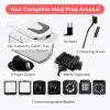 imageFullstar The Original Pro Chopper  Vegetable Chopper and Spiralizer Food Chopper with Container Fruit Slicer Kitchen Gadgets ampamp Accessories Home Essentials 9 in 1 WhiteWhite