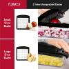 imageFullstar The Original Pro Chopper  Vegetable Chopper and Spiralizer Food Chopper with Container Fruit Slicer Kitchen Gadgets ampamp Accessories Home Essentials 9 in 1 WhiteBlack