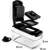 imageFullstar The Original Pro Chopper  Vegetable Chopper and Spiralizer Food Chopper with Container Fruit Slicer Kitchen Gadgets ampamp Accessories Home Essentials 9 in 1 WhiteBlack