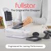 imageFullstar The Original Pro Chopper  Vegetable Chopper and Spiralizer Food Chopper with Container Fruit Slicer Kitchen Gadgets ampamp Accessories Home Essentials 9 in 1 WhiteWhite