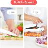 imageFullstar The Original Pro Chopper  Vegetable Chopper and Spiralizer Food Chopper with Container Fruit Slicer Kitchen Gadgets ampamp Accessories Home Essentials 9 in 1 WhiteWhite