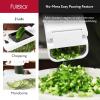 imageFullstar Vegetable Chopper Veggie Chopper with Container and Lid Food Chopper Salad Chopper Vegetable Chopper Onion and Cheese Slicer Mandoline Slicer for Kitchen with Handle 9 in 1