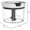 imageFullstar Vegetable Chopper Veggie Chopper with Container and Lid Food Chopper Salad Chopper Vegetable Chopper Onion and Cheese Slicer Mandoline Slicer for Kitchen with Handle 9 in 1
