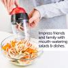 imageFullstar Vegetable Spiralizer and Slicer  Zucchini Spiralizer Noodle Maker with Sharp Stainless Steel Blades Spiralizer for Veggie Noodles Cucumber Veggie Vegetable Zoodler Kitchen Gadget 4 in 14 in 1