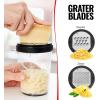 imageFullstar Vegetable Spiralizer and Slicer  Zucchini Spiralizer Noodle Maker with Sharp Stainless Steel Blades Spiralizer for Veggie Noodles Cucumber Veggie Vegetable Zoodler Kitchen Gadget 4 in 18 in 1