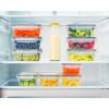 imagefullstar 50Piece Plastic Food Storage Containers with Lids 24 Containers ampamp 24 Lids  Leakproof BPAFree Meal Prep Containers Reusable Lunch Storage Set for Kitchen Organization Pack of 50Pack of 20