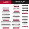 imagefullstar 50Piece Plastic Food Storage Containers with Lids 24 Containers ampamp 24 Lids  Leakproof BPAFree Meal Prep Containers Reusable Lunch Storage Set for Kitchen Organization Pack of 50Pack of 50