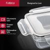 imagefullstar 50Piece Plastic Food Storage Containers with Lids 24 Containers ampamp 24 Lids  Leakproof BPAFree Meal Prep Containers Reusable Lunch Storage Set for Kitchen Organization Pack of 50Pack of 50