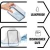 imagefullstar 50Piece Plastic Food Storage Containers with Lids 24 Containers ampamp 24 Lids  Leakproof BPAFree Meal Prep Containers Reusable Lunch Storage Set for Kitchen Organization Pack of 50Pack of 20