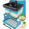imageFullstar 2in1 Tofu Press ampamp Cutter Dishwasher Safe BPAFree Press Box for Extra Firm ampamp Silken Tofu BlueBlue