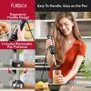 imagefullstar Immersion Blender Set 9Speed 500W Handheld Electric Hand Mixer Smoothie Blender 3in1 BlackBlack