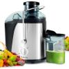 imageFullstar Juicer Machines Vegetable and Fruit 400W Compact Juicer 3quot Wide Mouth 2Speed Setting Stainless Steel BPAFree BlackBlack