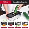 imageFullstar The Original Pro Chopper  Vegetable Chopper and Spiralizer Food Chopper with Container Fruit Slicer Kitchen Gadgets ampamp Accessories Home Essentials 14 in 1 SilverSilver