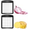 imageFullstar Blade Replacement Set  Only Compatible with Select Fullstar Vegetable Chopper Models  2pc Insert Set for Large Dice Potatoes Apples ampamp Small Dice Onions Tomatoes  39 x 44 inches