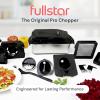 imageFullstar The Original Pro Chopper  Vegetable Chopper and Spiralizer Food Chopper with Container Fruit Slicer Kitchen Gadgets amp Accessories Home Essentials 4 in 1 Stainless SteelSS Black