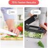 imageFullstar The Original Pro Chopper  Vegetable Chopper and Spiralizer Food Chopper with Container Fruit Slicer Kitchen Gadgets amp Accessories Home Essentials 4 in 1 Stainless SteelBlack