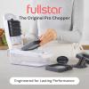 imageFullstar All in One Vegetable Chopper and Mandoline Slicer  Food Chopper with Container and Julienne Slicer Fruit Slicer Veggie Cutter Kitchen Gadgets amp Gift for Mom 8 in 1 Stainless SteelWhite