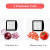 imageFullstar All in One Vegetable Chopper and Mandoline Slicer  Food Chopper with Container and Julienne Slicer Fruit Slicer Veggie Cutter Kitchen Gadgets amp Gift for Mom 8 in 1 Stainless SteelWhite