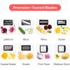 imageFullstar All in One Vegetable Chopper and Mandoline Slicer  Food Chopper with Container and Julienne Slicer Fruit Slicer Veggie Cutter Kitchen Gadgets amp Gift for Mom 8 in 1 Stainless SteelBlack