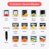 imageFullstar All in One Vegetable Chopper and Mandoline Slicer  Food Chopper with Container and Julienne Slicer Fruit Slicer Veggie Cutter Kitchen Gadgets amp Gift for Mom 8 in 1 Stainless SteelStainless Steel