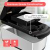 imageFullstar All in One Vegetable Chopper and Mandoline Slicer  Food Chopper with Container and Julienne Slicer Fruit Slicer Veggie Cutter Kitchen Gadgets amp Gift for Mom 8 in 1 Stainless SteelStainless Steel