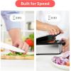 imageFullstar All in One Vegetable Chopper and Mandoline Slicer  Food Chopper with Container and Julienne Slicer Fruit Slicer Veggie Cutter Kitchen Gadgets amp Gift for Mom 8 in 1 Stainless SteelStainless Steel