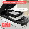 imageFullstar All in One Vegetable Chopper and Mandoline Slicer  Food Chopper with Container and Julienne Slicer Fruit Slicer Veggie Cutter Kitchen Gadgets amp Gift for Mom 8 in 1 Stainless SteelBlack