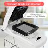 imageFullstar All in One Vegetable Chopper and Mandoline Slicer  Food Chopper with Container and Julienne Slicer Fruit Slicer Veggie Cutter Kitchen Gadgets amp Gift for Mom 8 in 1 Stainless SteelWhite
