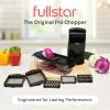 imageFullstar All in One Vegetable Chopper and Mandoline Slicer  Food Chopper with Container and Julienne Slicer Fruit Slicer Veggie Cutter Kitchen Gadgets amp Gift for Mom 8 in 1 Stainless SteelBlack
