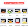 imageFullstar All in One Vegetable Chopper and Mandoline Slicer  Food Chopper with Container and Julienne Slicer Fruit Slicer Veggie Cutter Kitchen Gadgets amp Gift for Mom 8 in 1 Stainless SteelStainless Steel