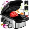 imageFullstar All in One Vegetable Chopper and Mandoline Slicer  Food Chopper with Container and Julienne Slicer Fruit Slicer Veggie Cutter Kitchen Gadgets amp Gift for Mom 8 in 1 Stainless SteelStainless Steel