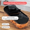 image:imageFullstar Essential Mandoline Slicer for Kitchen  SpaceSaving 4in1 Fruit Cutter Cucumber Slicer Julienne Peeler Cheese GraterBlack
