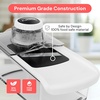 image:imageFullstar Mandoline Slicer for Kitchen Fruit Cutter Cheese Grater Cucumber Slicer Julienne Peeler Food Cutter amp Kitchen Gadgets amp Gifts with Safety Glove 9 in 1 WhiteWhite