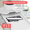 image:imageFullstar Mandoline Slicer for Kitchen Fruit Cutter Cheese Grater Cucumber Slicer Julienne Peeler Food Cutter amp Kitchen Gadgets amp Gifts with Safety Glove 9 in 1 WhiteWhite
