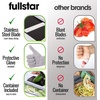 image:imageFullstar Mandoline Slicer for Kitchen Fruit Cutter Cheese Grater Cucumber Slicer Julienne Peeler Food Cutter amp Kitchen Gadgets amp Gifts with Safety Glove 9 in 1 WhiteWhiteBlack