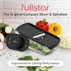 image:imageFullstar Mandoline Slicer for Kitchen Fruit Cutter Cheese Grater Cucumber Slicer Julienne Peeler Food Cutter amp Kitchen Gadgets amp Gifts with Safety Glove 9 in 1 WhiteBlack