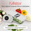 image:imageFullstar Mandoline Slicer for Kitchen Fruit Cutter Cheese Grater Cucumber Slicer Julienne Peeler Food Cutter amp Kitchen Gadgets amp Gifts with Safety Glove 9 in 1 WhiteWhite