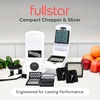 image:imageFullstar Core Vegetable Chopper  Chop and Slice Lid  Food Chopper with Container Veggie Chopper Fruit Slicer Onion Dicer  Meal Prep Essential  Kitchen Gadgets and Gifts 9in1 WhiteBlackWhite