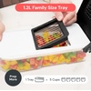 image:imageFullstar Core Vegetable Chopper  Chop and Slice Lid  Food Chopper with Container Veggie Chopper Fruit Slicer Onion Dicer  Meal Prep Essential  Kitchen Gadgets and Gifts 9in1 WhiteBlackWhiteBlack