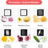 image:imageFullstar Core Vegetable Chopper  Chop and Slice Lid  Food Chopper with Container Veggie Chopper Fruit Slicer Onion Dicer  Meal Prep Essential  Kitchen Gadgets and Gifts 9in1 WhiteBlackFull White