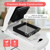 image:imageFullstar Core Vegetable Chopper  Chop and Slice Lid  Food Chopper with Container Veggie Chopper Fruit Slicer Onion Dicer  Meal Prep Essential  Kitchen Gadgets and Gifts 9in1 WhiteBlackWhite