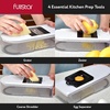 image:imageFullstar Core Vegetable Chopper  Chop and Slice Lid  Food Chopper with Container Veggie Chopper Fruit Slicer Onion Dicer  Meal Prep Essential  Kitchen Gadgets and Gifts 9in1 WhiteBlackWhiteBlack